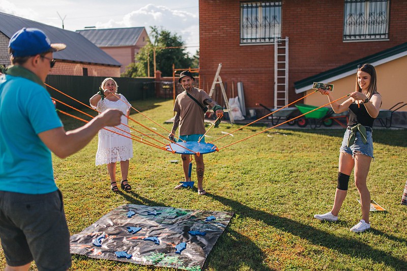 Коллектив компании отмечает День строителя в Almaty