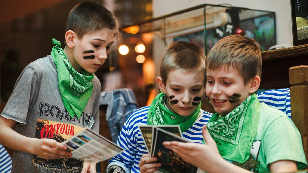 Квест «Бермудский треугольник». 